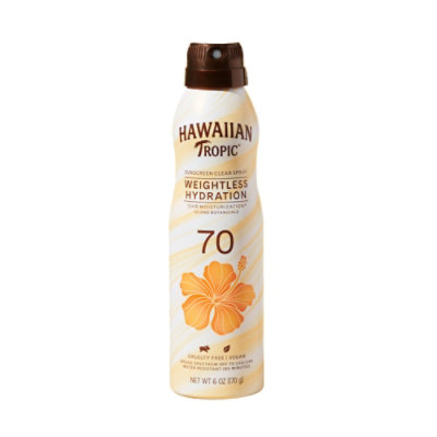 Hawaiin Tropic Weightless Hydration And Silk Hydration Spf 70 - 6 Fl. Oz. - Image 1