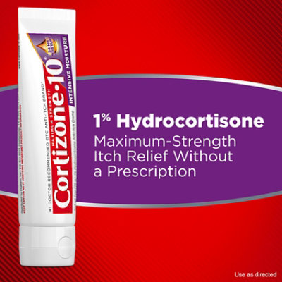 Cortizone 10 Intensive Moisture Cream Tube - 1 Oz - Image 4