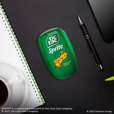 Tic Tac Sprite Lemon-Lime-Flavored On-The-Go Refreshment - 3.4 Oz - Image 2