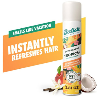 Batiste Tropical Dry Shampoo - 3.81 Oz - Image 1