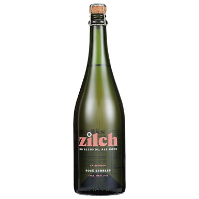 Zilch Rose Bubbles Na Wine - 750 Ml - Image 3