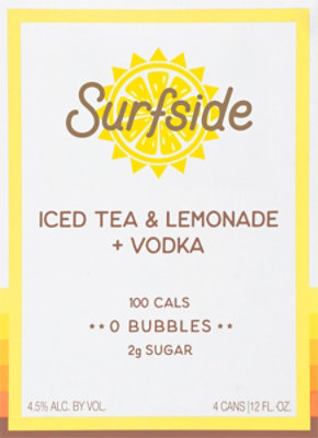 Surfside Vodka Half & Half   Cans - 4-355 ML - Image 5