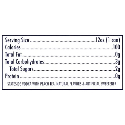 Surfside  Vodka Peach Iced Tea  Cans - 4-355 ML - Image 3