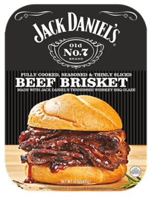 Jack Daniels Thin Sliced Beef Brisket - 15 OZ - Image 1