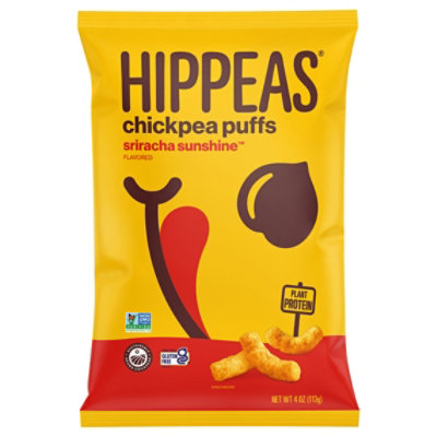 Hippeas Puffs Chickpea Sriracha Sunshine - 4 OZ - Image 3