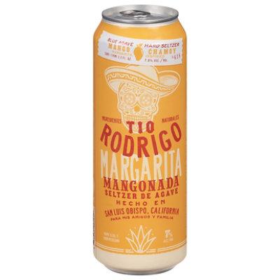 Tio Rodrigo Margarita Seltzer Mangonada Can - 19.2 Fl. Oz. - vons