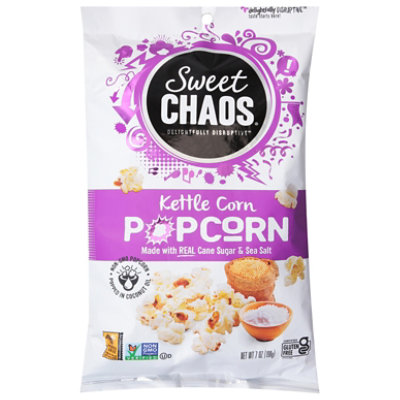 Sweet Chaos Popcorn Kettle Corn - 7 OZ - Image 3