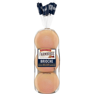 Pepperidge Farm Brioche Hamburger Buns - 13.5 Oz - Image 1