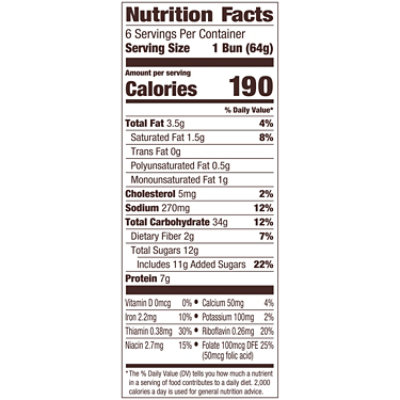 Pepperidge Farm Brioche Hamburger Buns - 13.5 Oz - Image 3