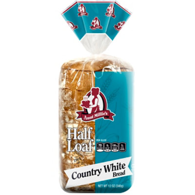 Aunt Millies Country White Half Loaf Bread - 12 OZ - Image 2