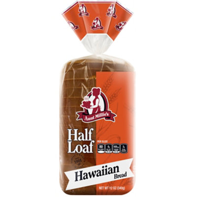 Aunt Millies Hawaiian Half Loaf Bread - 12 OZ - Image 2