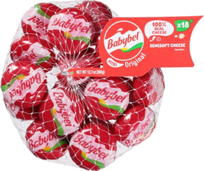 Babybel Mini Original Snack Cheese 18 Count - 12.7 Oz - Image 1