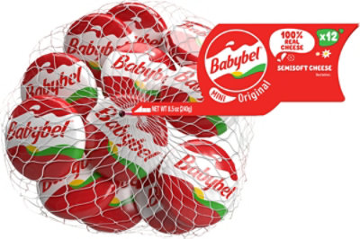 Babybel Mini Original Snack Cheese 12 Count - 8.5 Oz - Image 1