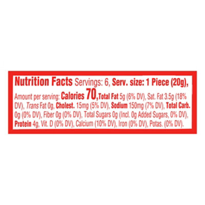Babybel Mini Original Snack Cheese 6 Count - 4.2 Oz - Image 5