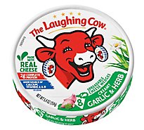 Laughing Cow Light Garlic Herb Cheese Wedge - 5.4 OZ