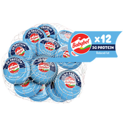 Babybel Mini Light Snack Cheese 12 Count - 8.5 Oz - Image 1