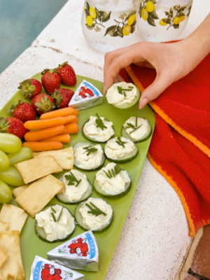 The Laughing Cow Creamy Light Spreadable Cheese Wedges - 16 Count - Image 7