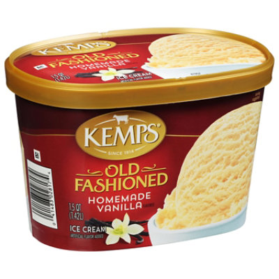 Kemps Old Fashioned Homemade Vanilla Ice Cream - 48 Oz - Image 2