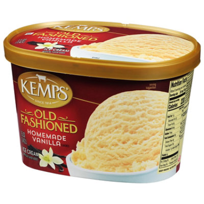 Kemps Old Fashioned Homemade Vanilla Ice Cream - 48 Oz - Image 4