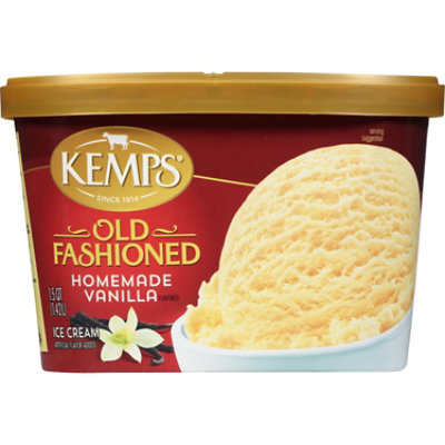 Kemps Old Fashioned Homemade Vanilla Ice Cream - 48 Oz - Image 3