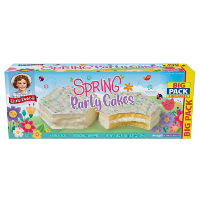 Little Debbie Big Pack Spring Party Cakes 18.81 Oz - 6 CT - Image 2