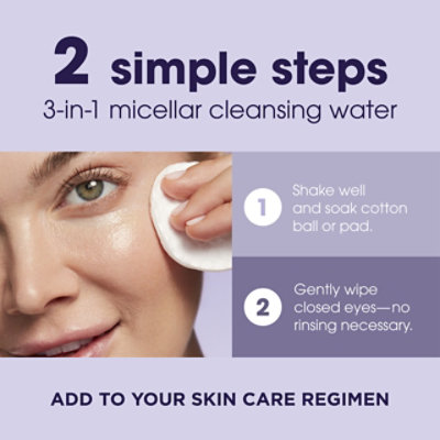 LUMIFY Eye Illuminations Cleansing Micellar Water and Eye Makeup Remover Hypoallergenic - 160mL - Image 3