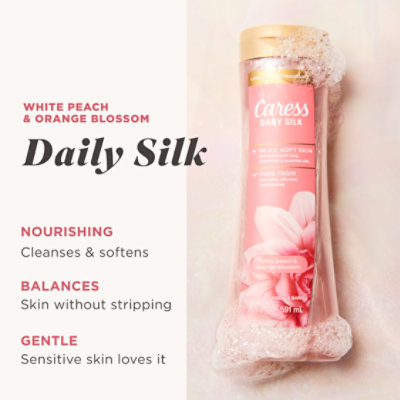 Caress Body Wash Daily Silk 4piece 20 Oz - 20 FZ - Image 2