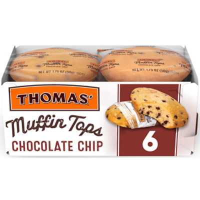 Thomas Chocolate Chip Muffin Tops 6 Count - 10.5 Oz - Image 1