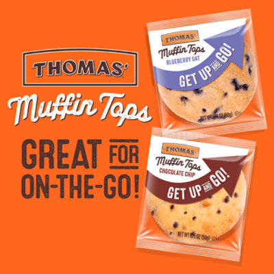 Thomas Chocolate Chip Muffin Tops 6 Count - 10.5 Oz - Image 4