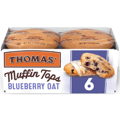 Thomas Blueberry Oat Muffin Tops 6 Count - 10.5 Oz - Image 1