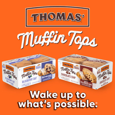 Thomas Blueberry Oat Muffin Tops 6 Count - 10.5 Oz - Image 2