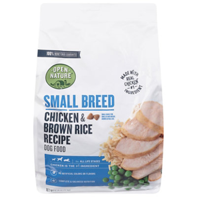 Open Nature Chicken Brown Rice Small Breed Dog Food Bag 6 Pound - 6 LB - Image 3