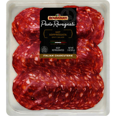 Hot Soppressata Spicy Salami - 3 OZ - Image 1