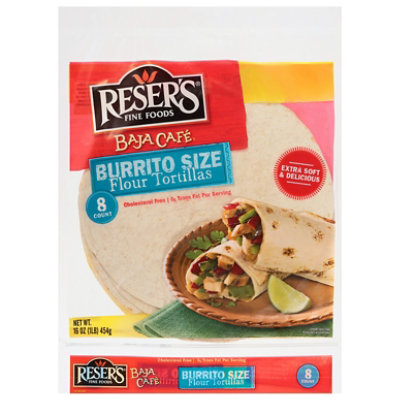 Resers 10 Inch Flour Tortilla - 16 OZ - Image 3