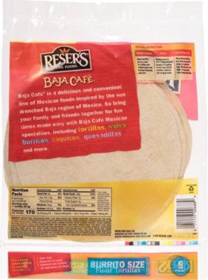 Resers 10 Inch Flour Tortilla - 16 OZ - Image 6