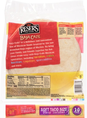 Resers 8 Inch Flour Tortilla - 16 OZ - Image 6