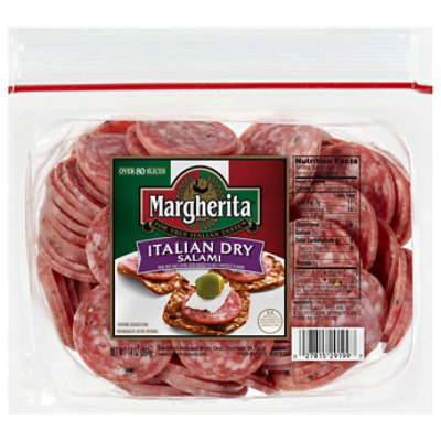 Margherita Italian Dry Salami - 14 OZ - Image 1