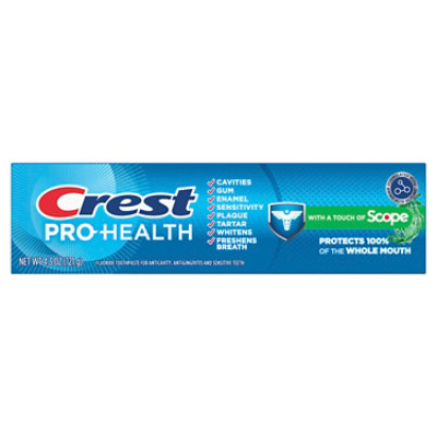 Crest Pro-health Plus Scope Toothpaste 4.3oz - 4.3 OZ - Image 7