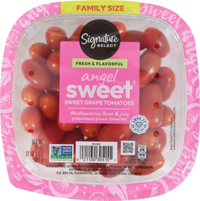 Signature SELECT Angel Sweet Grape Tomatoes Family Size - 24 Oz
