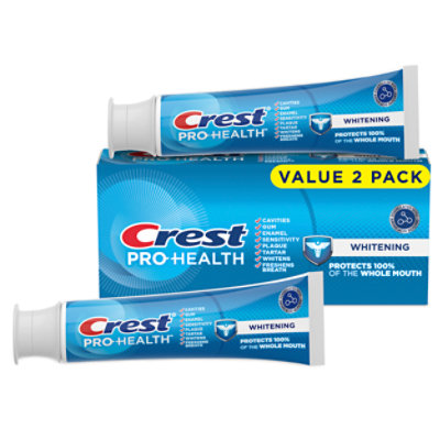 Crest Pro-health Whitening Gel Toothpaste Twin Pack 2- 4.3oz - 8.6 OZ - Image 1