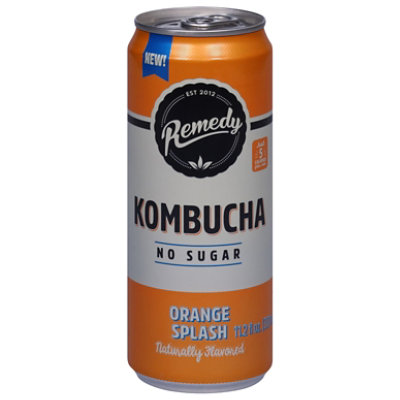 Remedy Kombucha Orange Splash - 11.2 FZ - Image 3