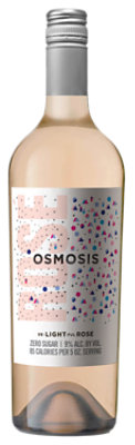 Osmosis Low Cal Rose Wine - 750 ML - Image 1