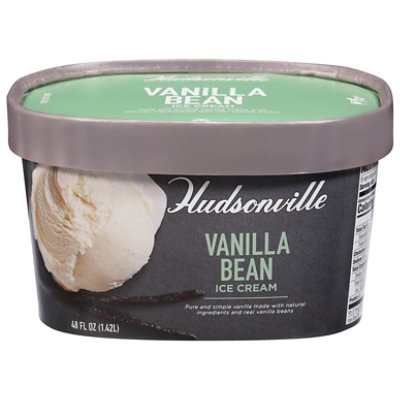 Hudsonville Vanilla Bean Ice Cream 48oz - 48 OZ - Image 3