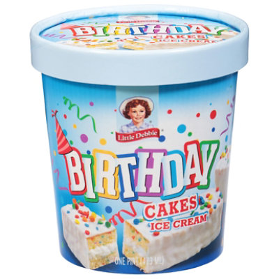 Little Debbie Birthday Cake Pint - 16 FZ - Image 3