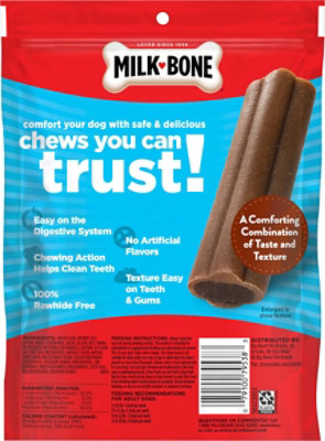 Milk-bone Comfort Chews Mini Dog Treats, Beef - 7.4 Oz. - 7.4 OZ - Image 5