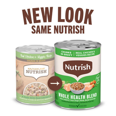 Rachael Ray Nutrish Chunks In Gravy Dog Food, Beef & Chicken - 13 Oz. Can - 13 OZ - Image 3