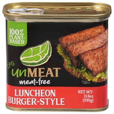 Unmeat Meat-free Lunchoen Burger - 12 Oz - Image 3