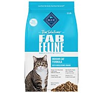 Blue True Solutions Fab Feline Indoor Chicken Adult Cat Food - 3.5 Lb