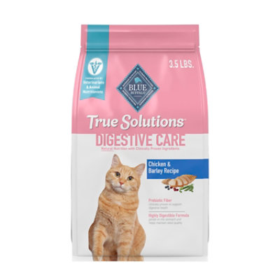 Blue Buffalo True Solutions Blissful Belly Dry Food for Adult Cats Chicken Bag 3.5 Lb tomthumb