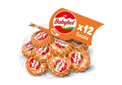 Babybel Mini Gouda Snack Cheese 12 Count - 8.5 Oz